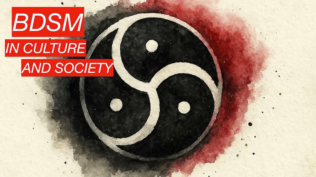 BDSM Triskelion symbol — emblem of BDSM culture and community.