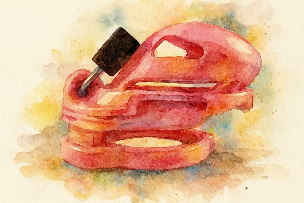 The Vice Mini Pink, Wasserfarben-Bild