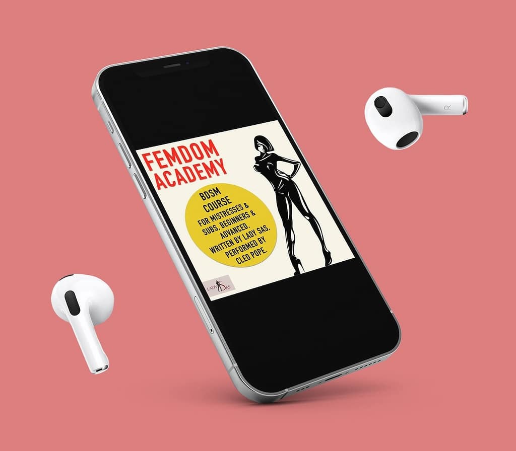 Femdom Academy Audiobook on Smartphone