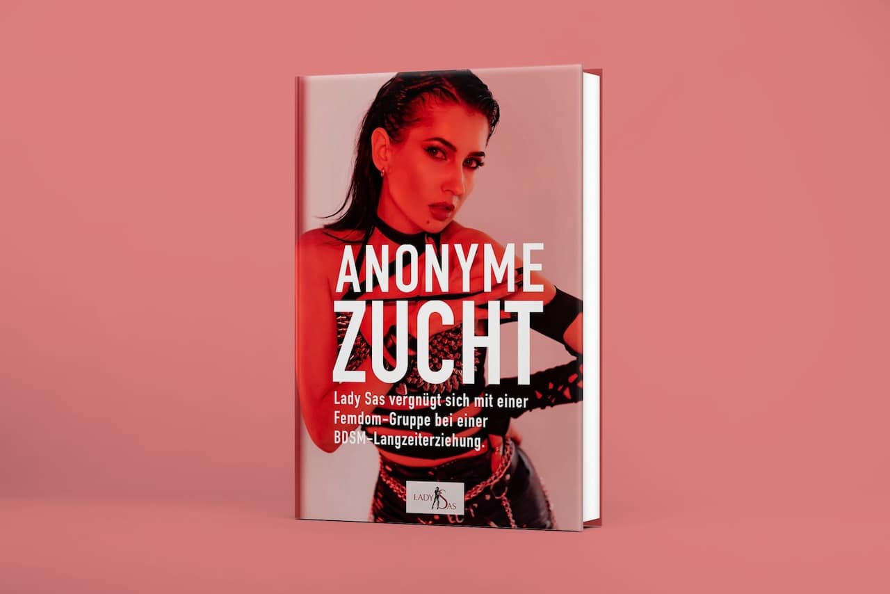 Femdom Bericht "Anonyme Zucht": 3D-Buch.
