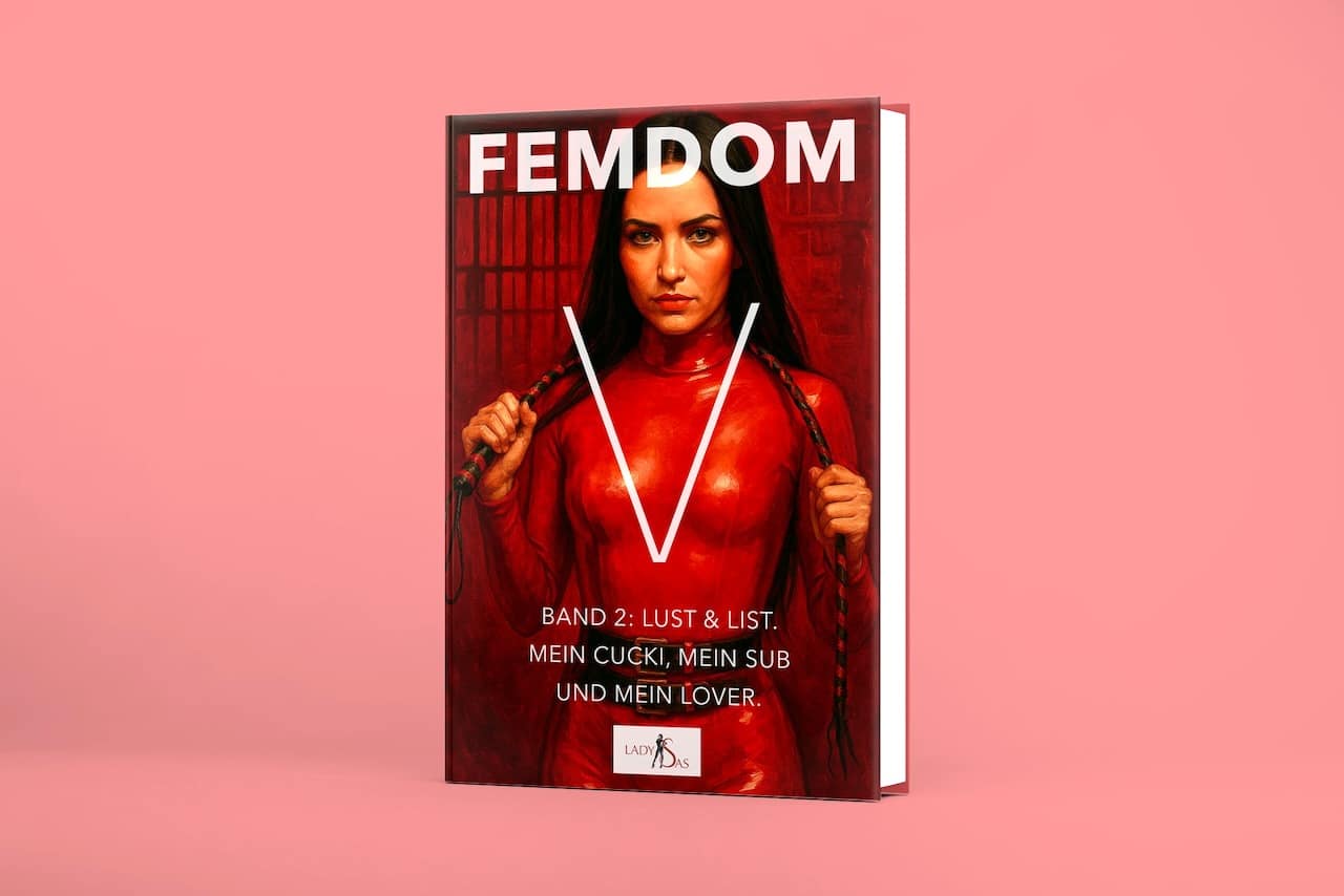 Femdom Romanreihe "Femdom V", Band 2: 3D-Buch.