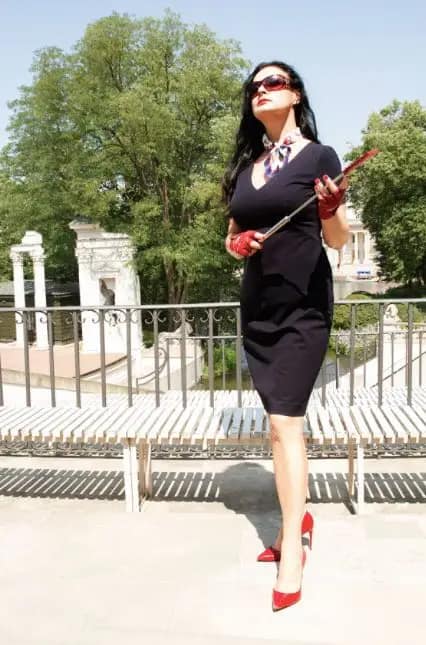 Dominatrix Dinah, Amsterdam/Dubai