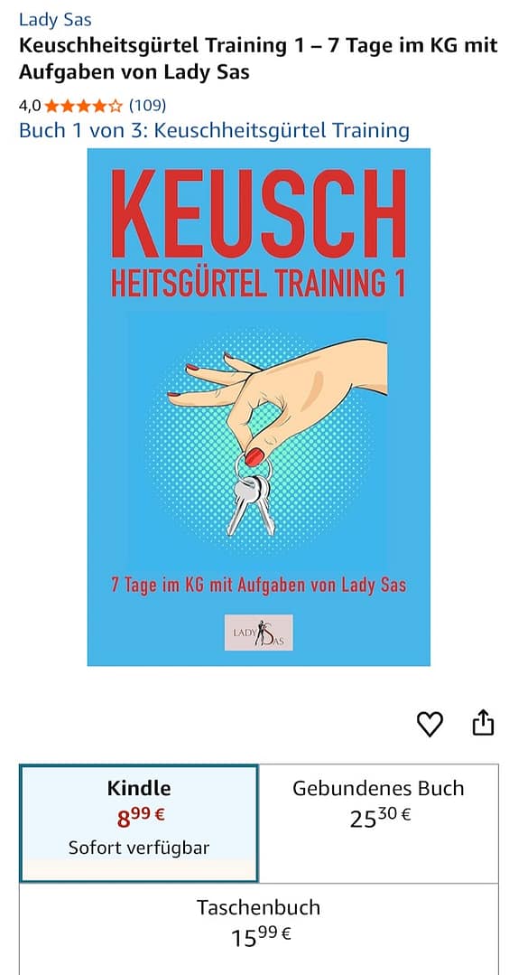 Keuschheitsguerteltraining 1 von Lady Sas