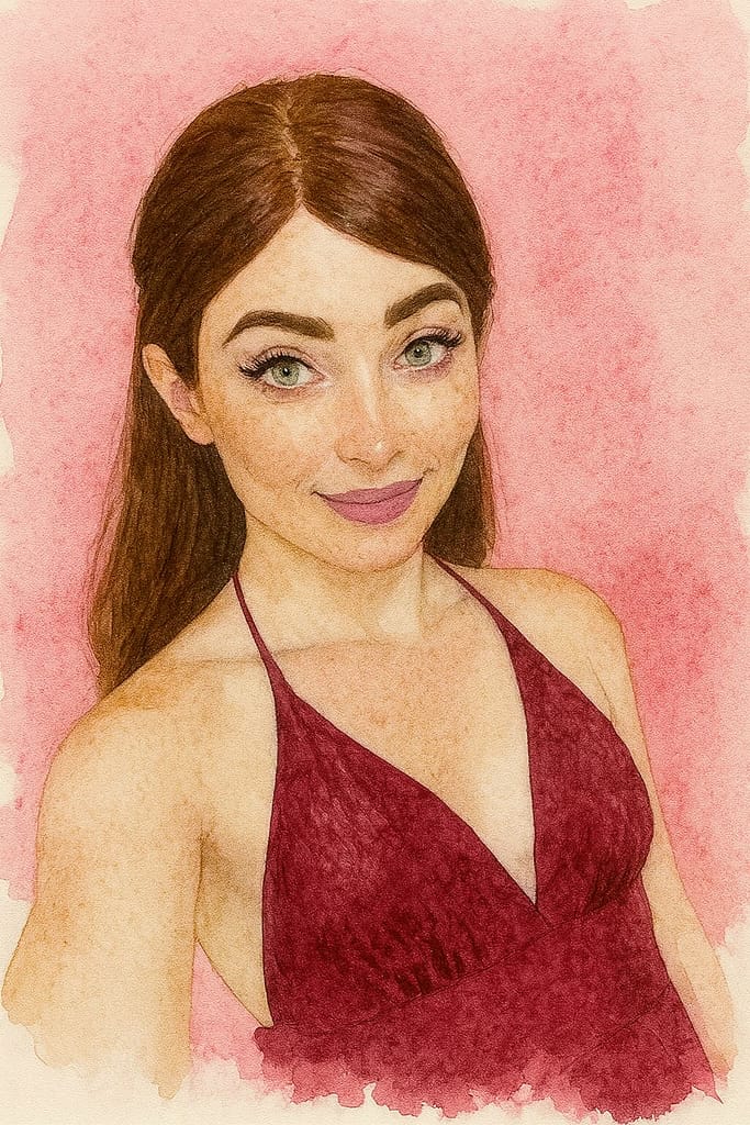 Portrait von Natalie Mars, Pornoqueen und Translady.