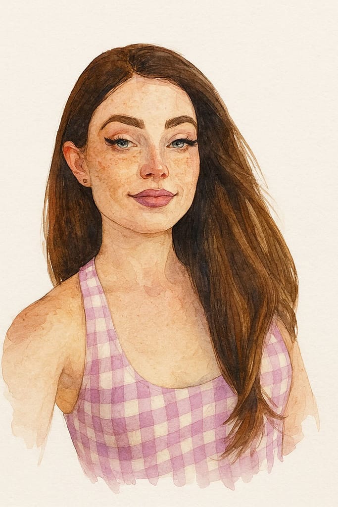 TV Natalie Mars künstlerisch illustriert