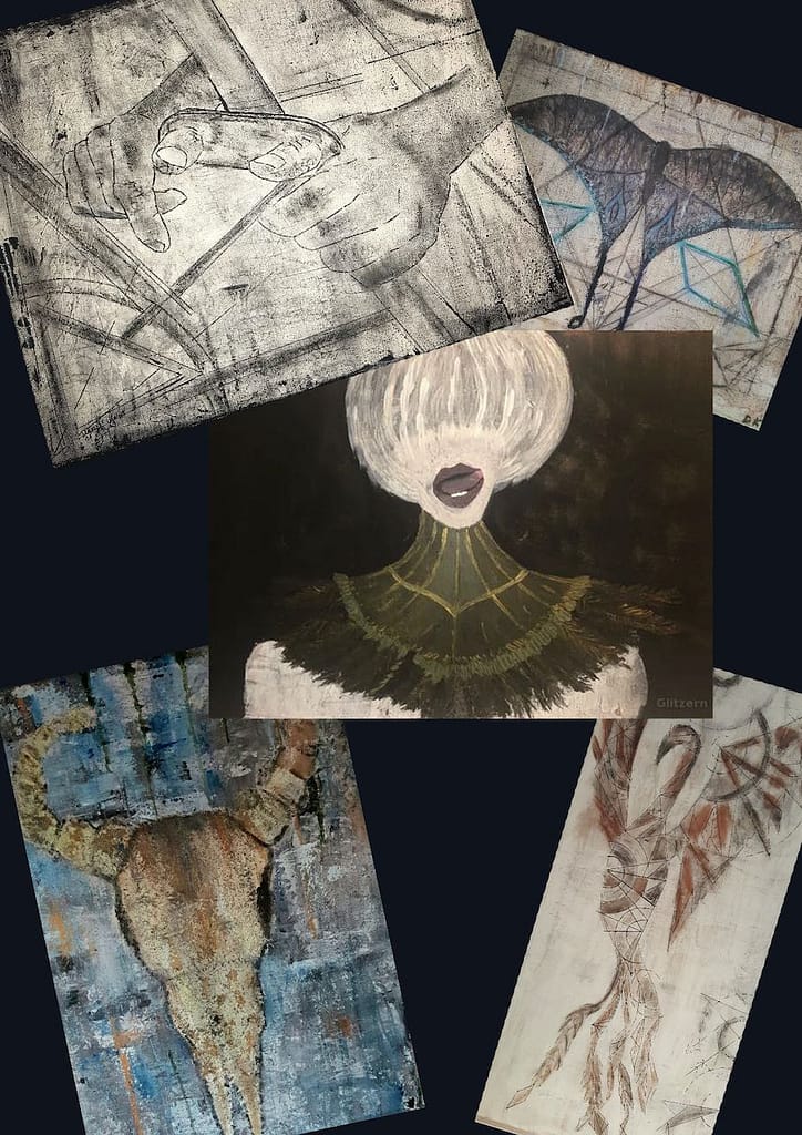 Kunst von Femdom Glitzern aus Hamburg