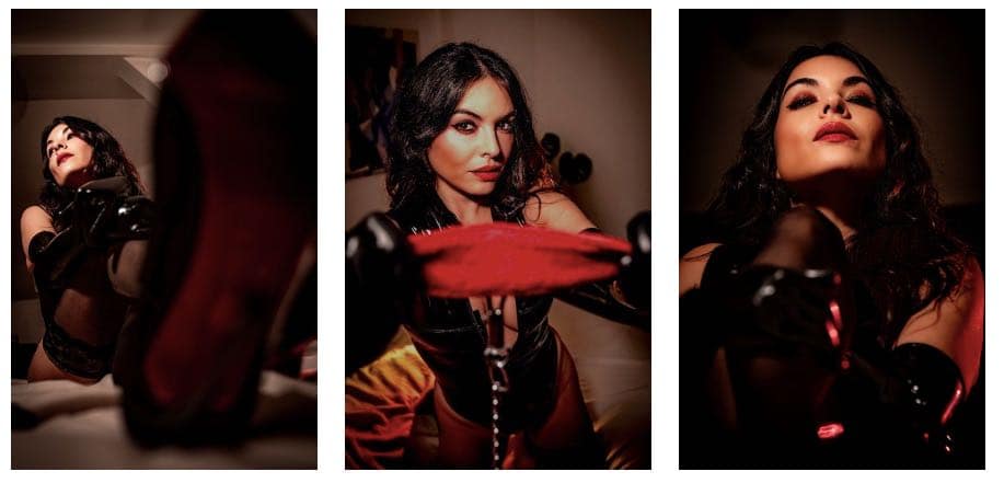 Domina Déborah Danger ist in Berlin anzutreffen.