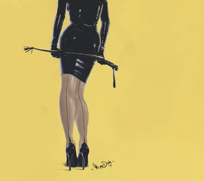 Femdom Art Vilhelmina van Dark