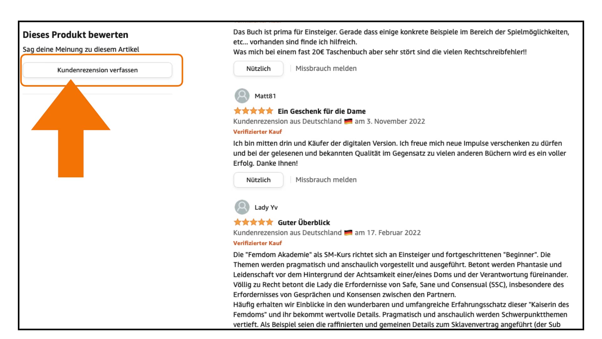 Buchbewertung