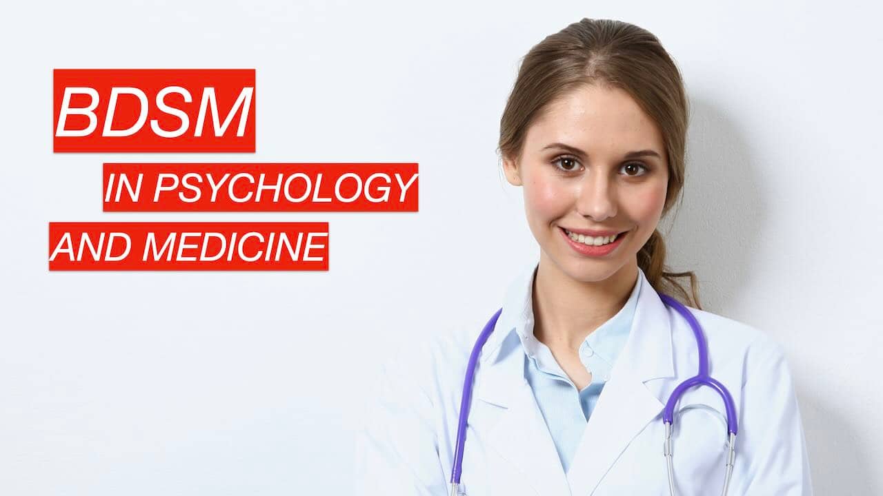 BDSM in medicine and psychology — portrait of a female doctor