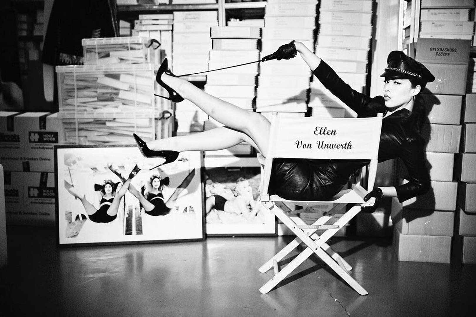 Mistress Iris. Photo: The great German Artist and Legend Ellen von Unwerth.