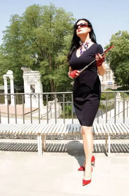 Dominatrix Dinah, Amsterdam/Dubai