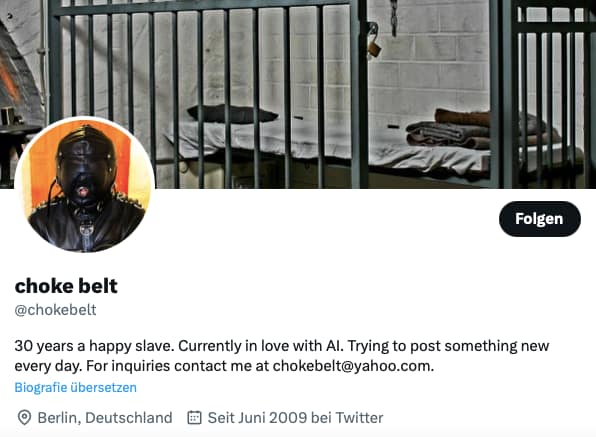 chokebelt x twitter
