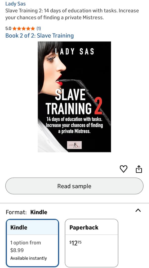 Slave Training 2 Book