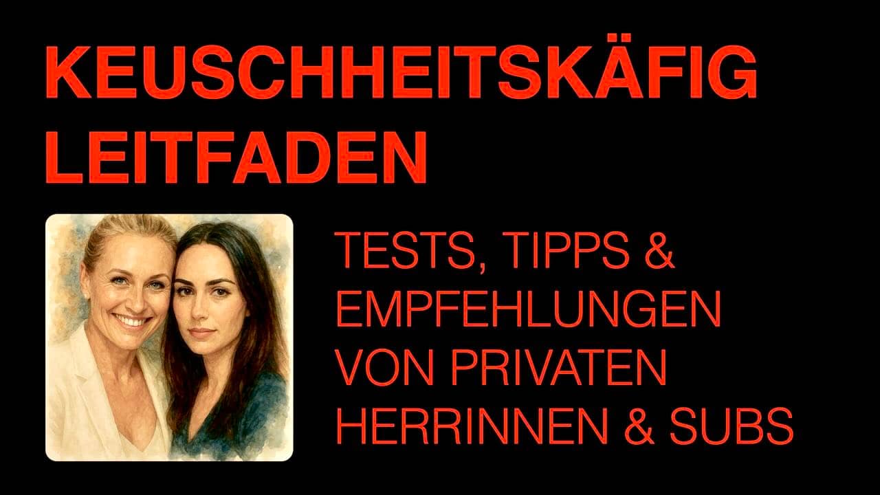 Keuschheitskaefig Leitfaden.
