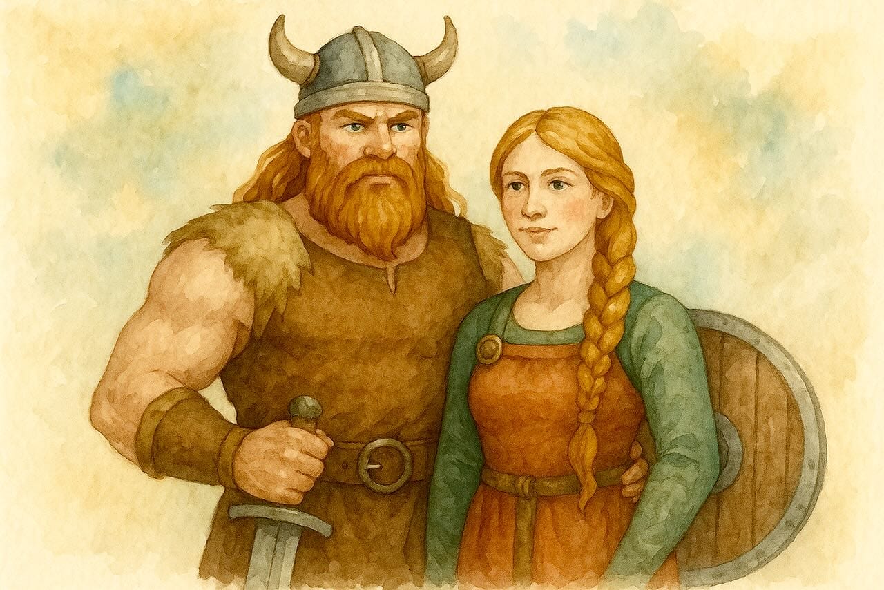 Krieger und Kajira in der Gor Welt. Nadu ist eine Stellung, die die Sklavin einnimmt.